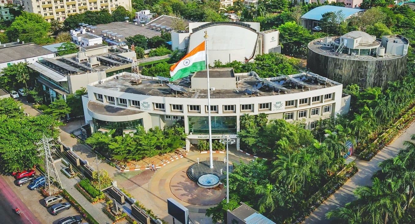 KIIT University Campus Flag